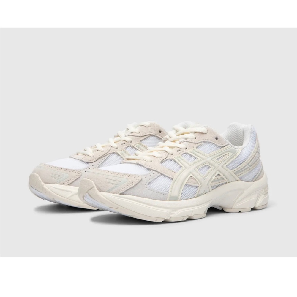 **Rare** ASICS Gel-1130 Sneakers in White/Birch